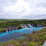 Hruanafoss Waterfall in Iceland's Silver Circle