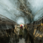 Inside of Vik Ice Cave