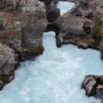 Barnafoss Waterfall in Iceland's Silver Circle