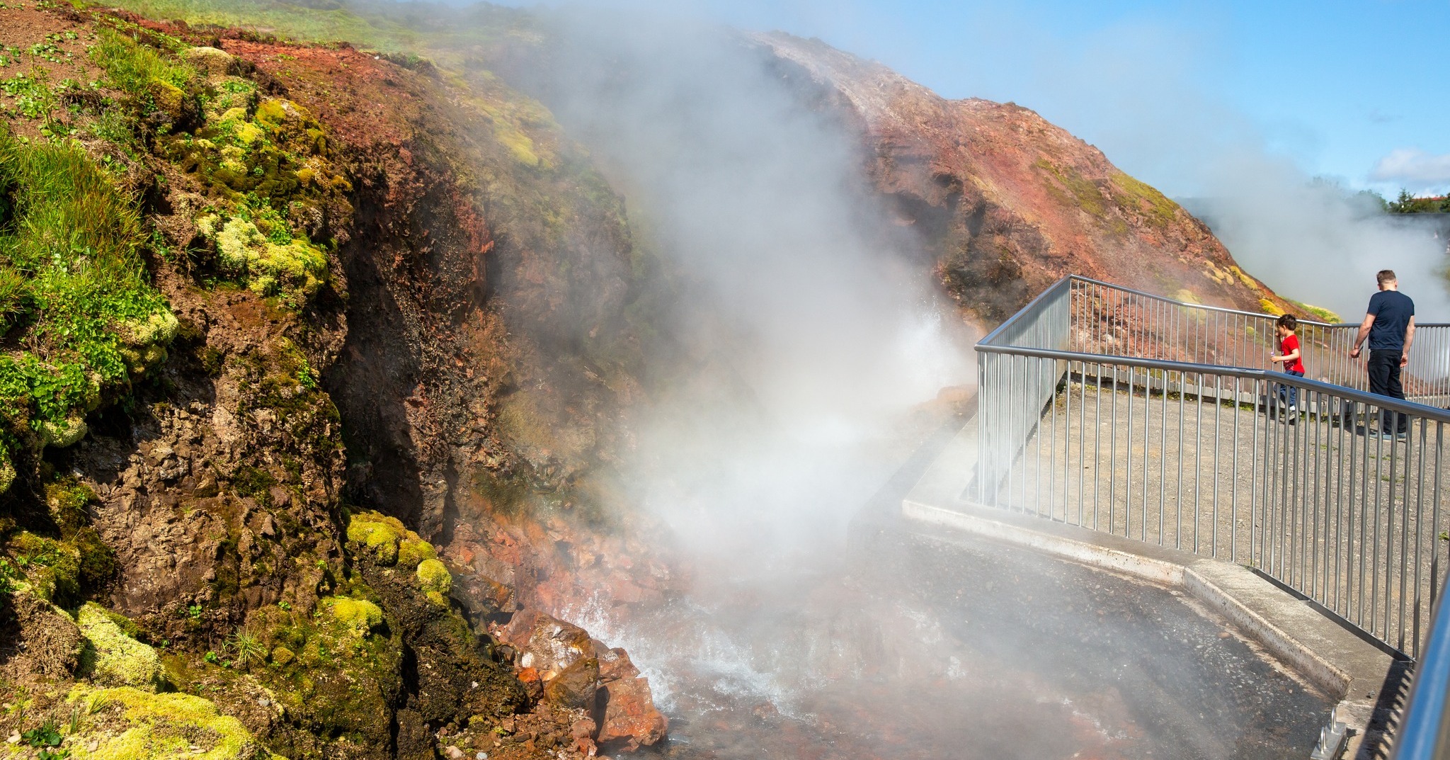 Geothermal Area in Iceland's Silver Circle