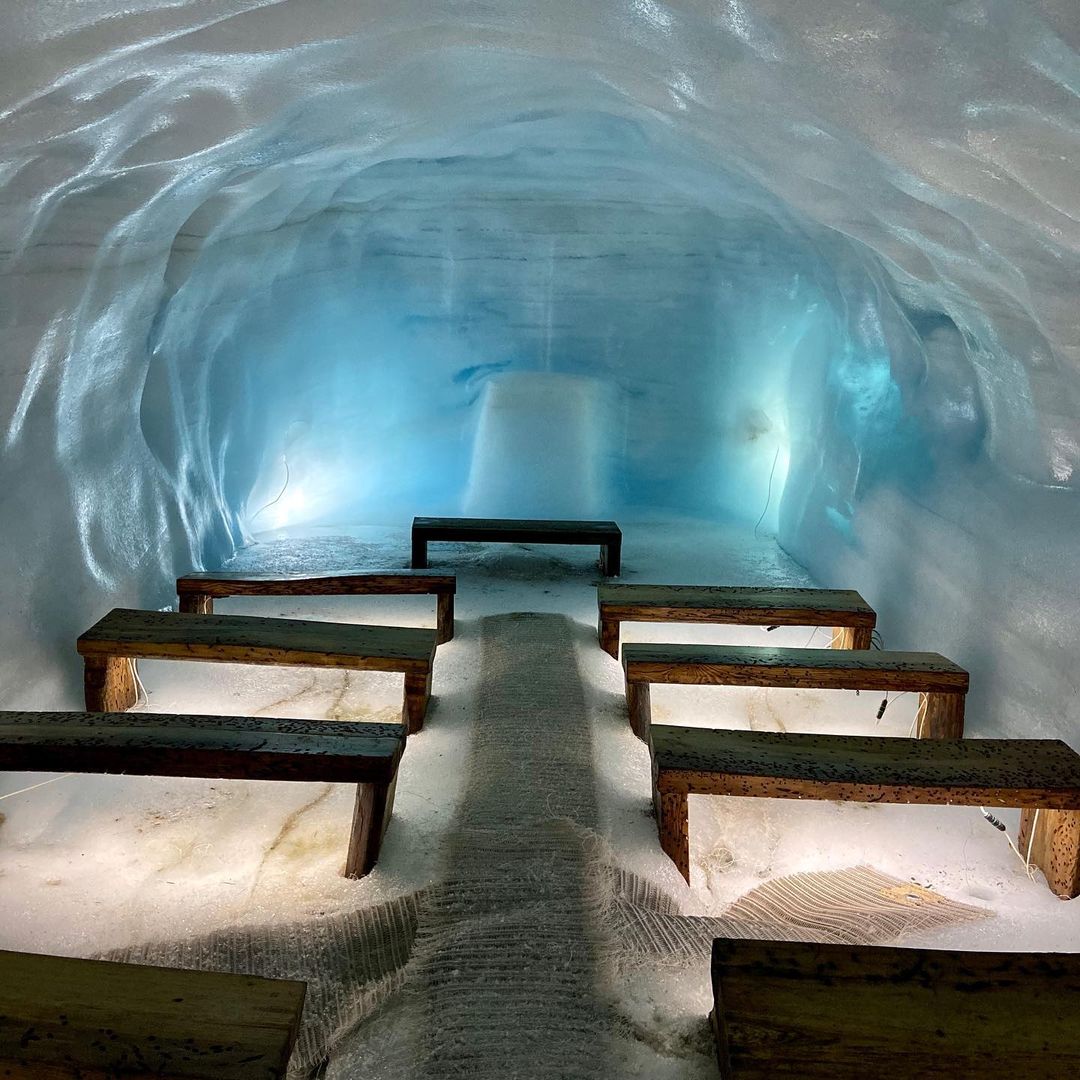 Ice Cave Chapel at Langjokull