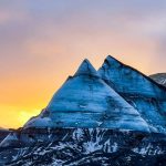 Sunset View at Katla Glacier Private Tour