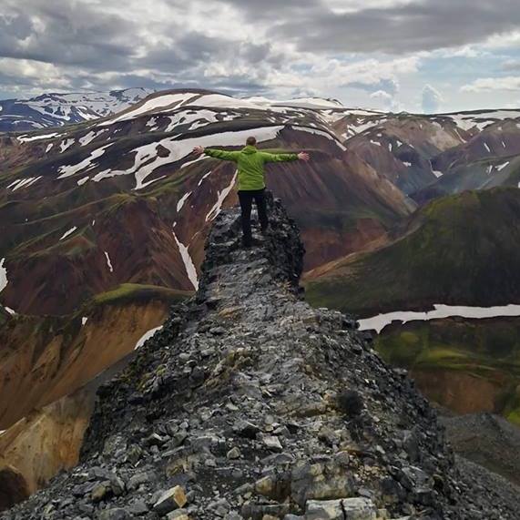 Colorful Highland Mountains of Landmannalaugar