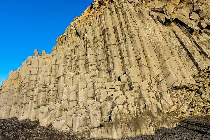 Reynisfjara Black Sand Beach Basalt Stacks