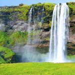 Seljalandsfoss Waterfall in Summer