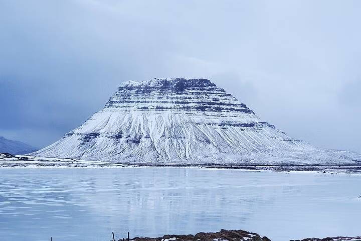 Kirkjufell Mountain View in Winter