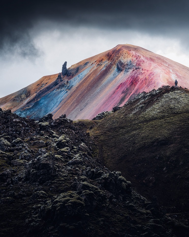 Landmannalaugar Colorful Mountains in Icelandic Highlands