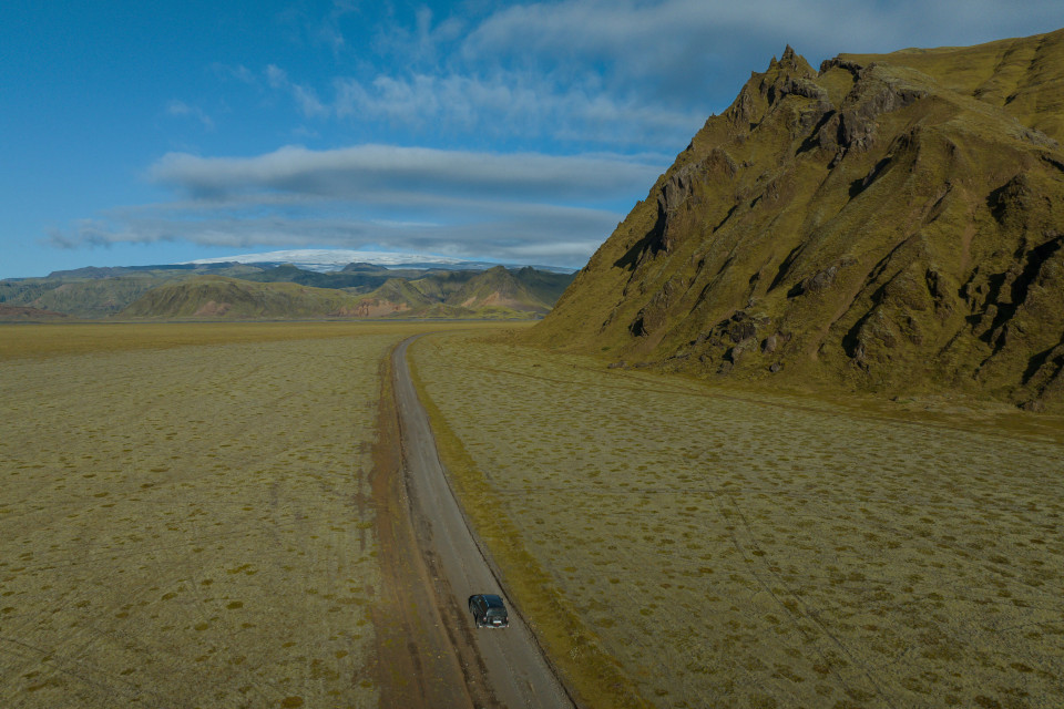 4x4 Adventure Mapping Katla Glacier