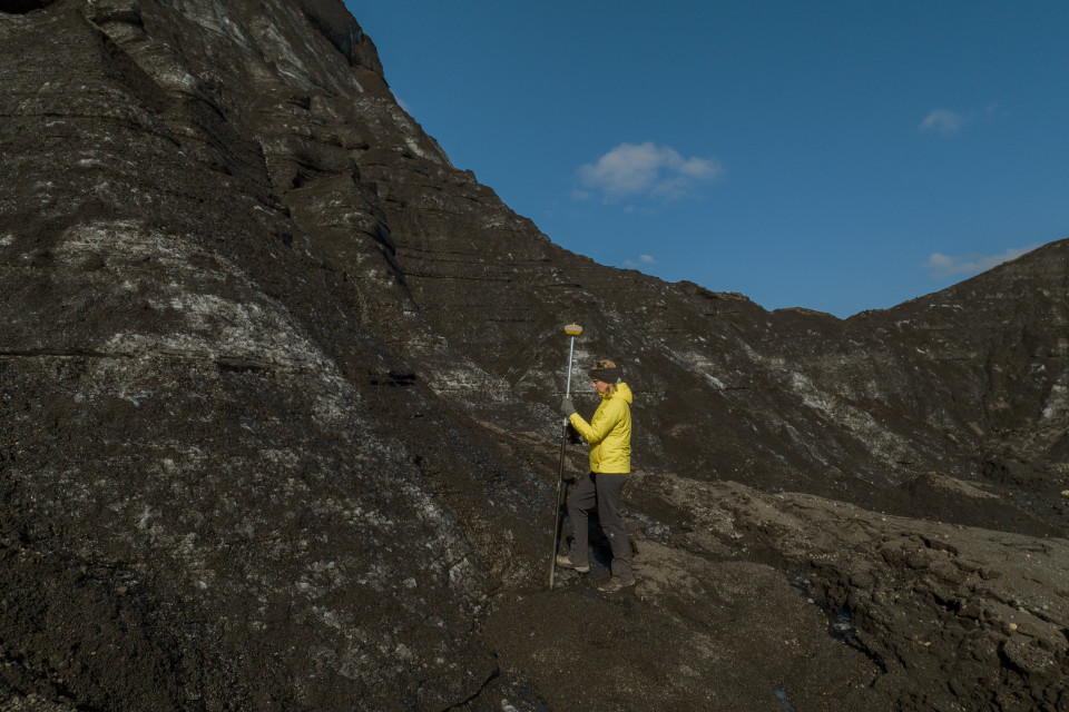 Citizen Science in Iceland at Katla Glacier