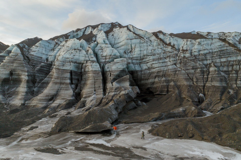 Climate Change Tour at Katla Glacier