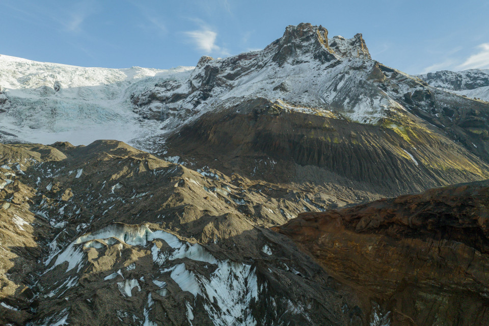 Krossarjokull Glacier Outlet on Mýrdalsjökull