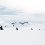 Snowmobiling on a Highland Glacier in Iceland