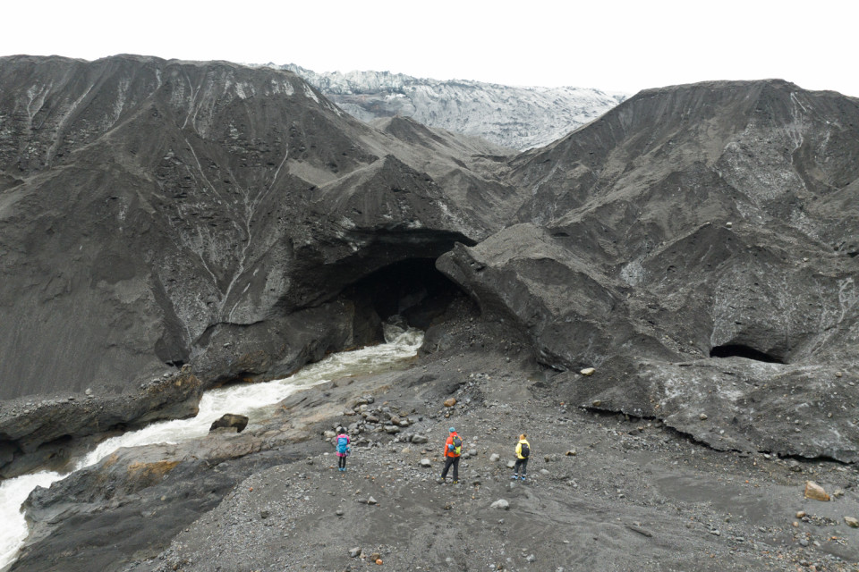 Mapping a Glacier Outburst Flood Area Sandfellsjokull