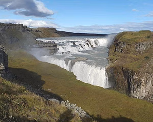 Gullfoss Waterfall in the famed Golden Circle