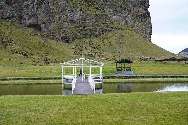 Gazebo in Westman Islands Iceland
