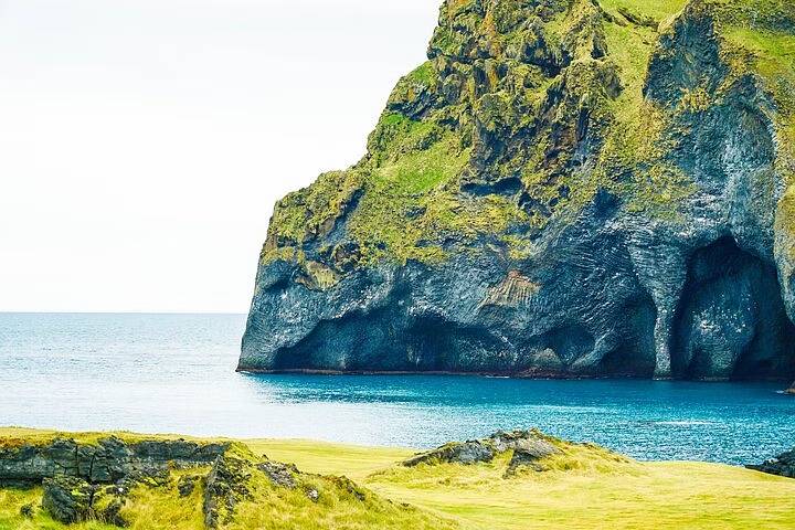 Famed elephant Rock in Iceland